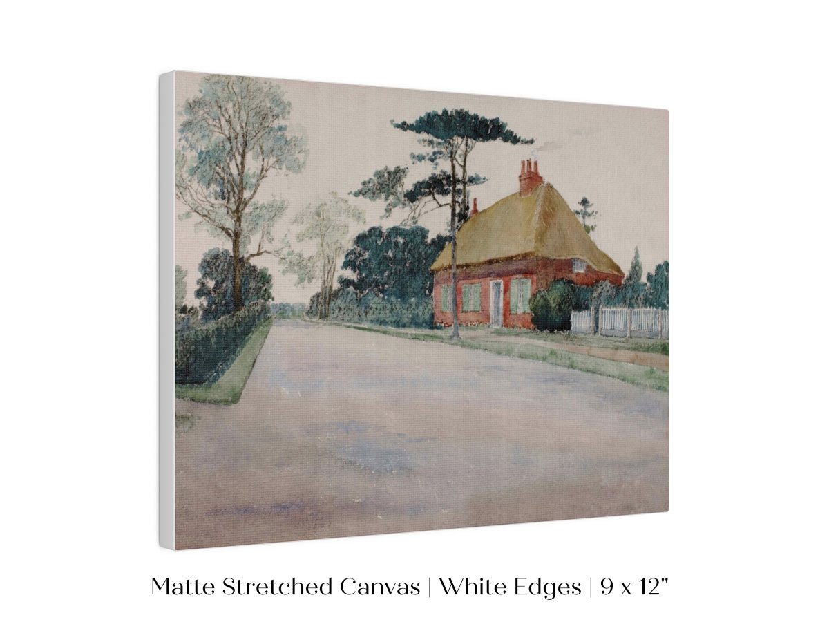 A Road in Dorset | P498 - Single Art Prints - Piccolo Fiore Prints