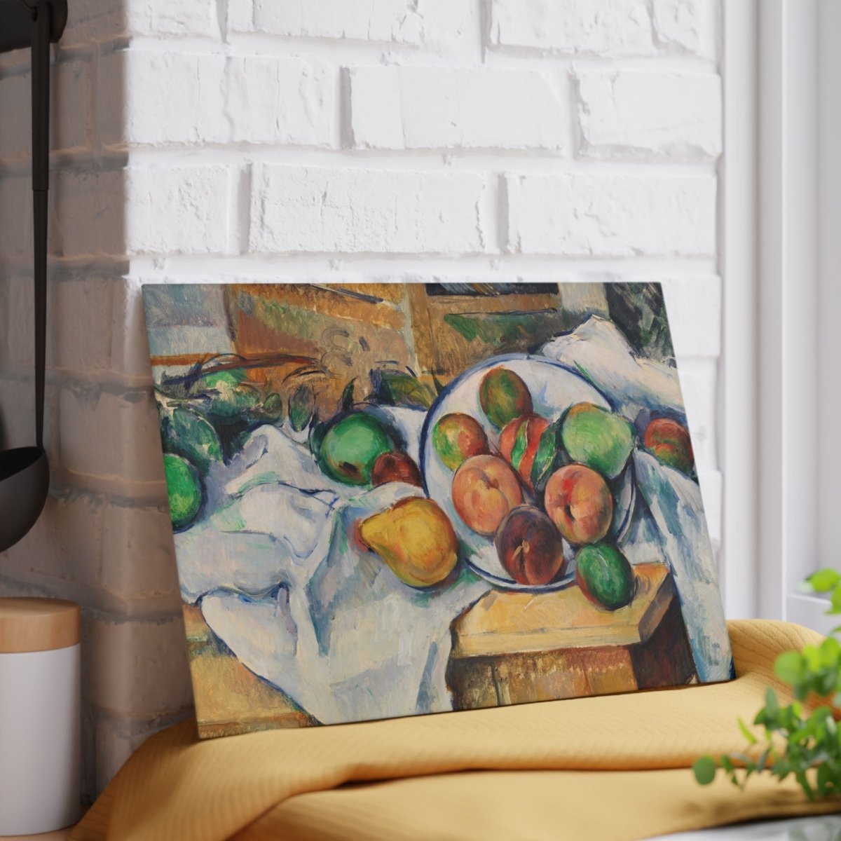 A Table Corner | Glass Chopping Board - Glass Chopping Board - Piccolo Fiore Prints