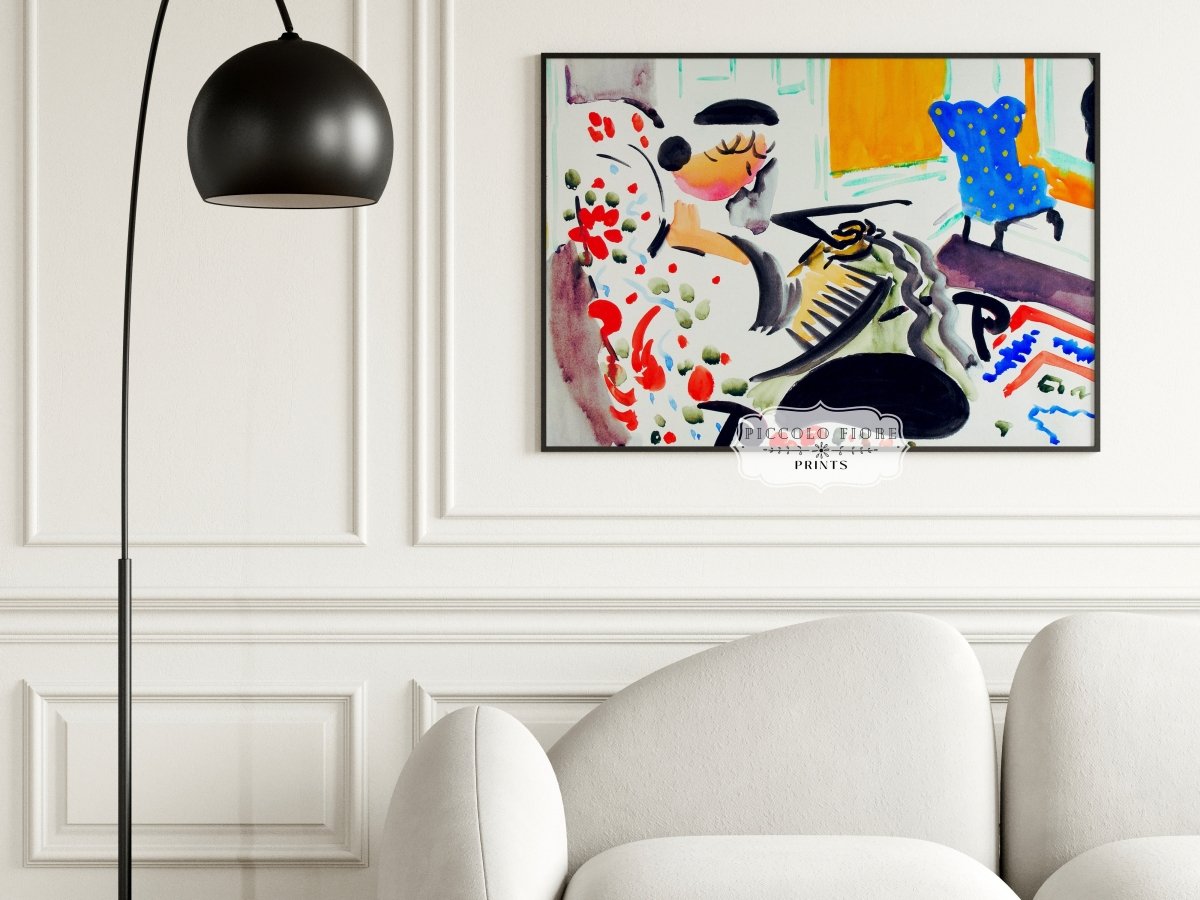 Abstract Interior | P591 - Single Art Prints - Piccolo Fiore Prints
