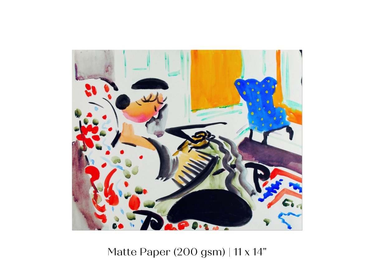 Abstract Interior | P591 - Single Art Prints - Piccolo Fiore Prints