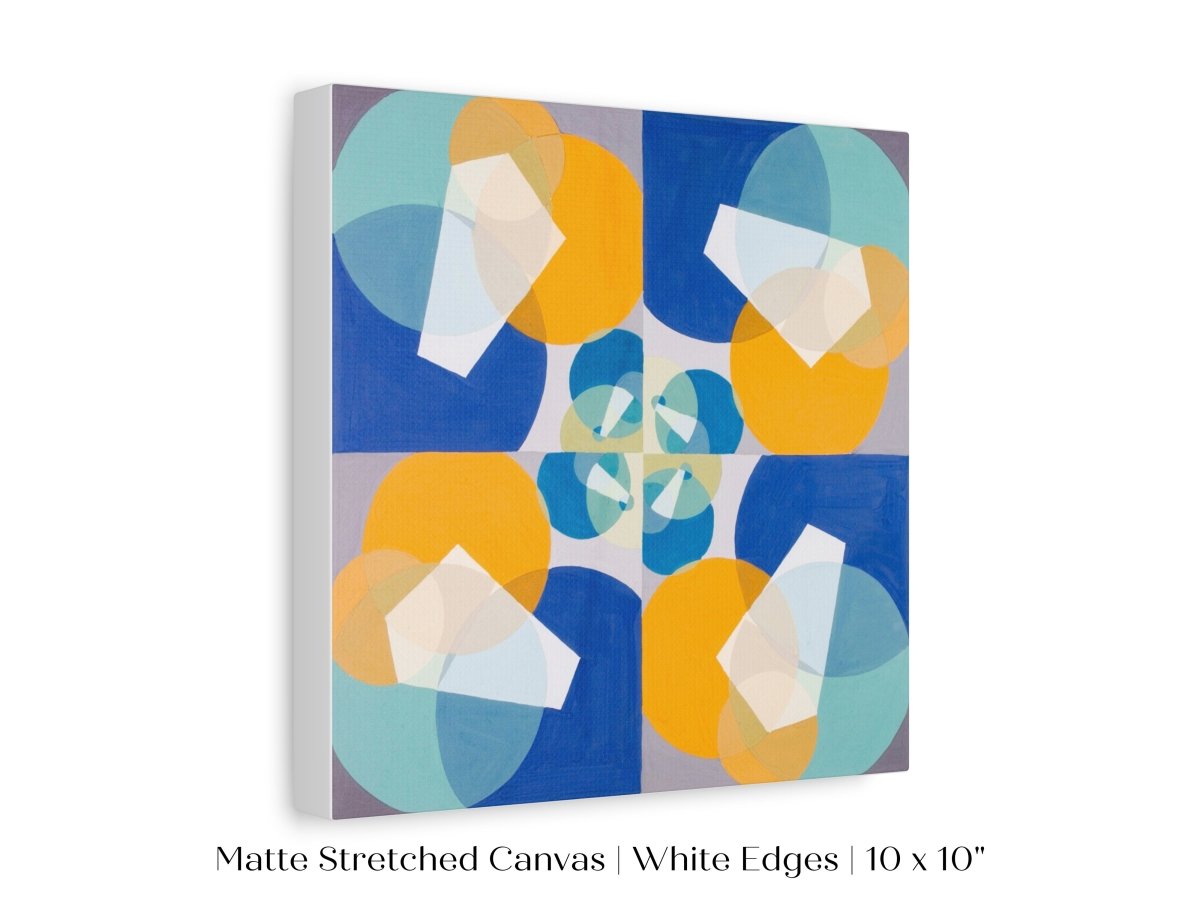 Abstract Squares | P354 - Single Square Art Prints - Piccolo Fiore Prints