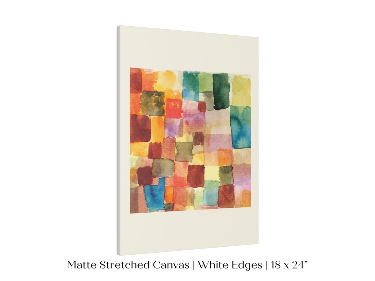 Abstract Watercolour Squares | Paul Klee | P31 - Single Art Prints - Piccolo Fiore Prints