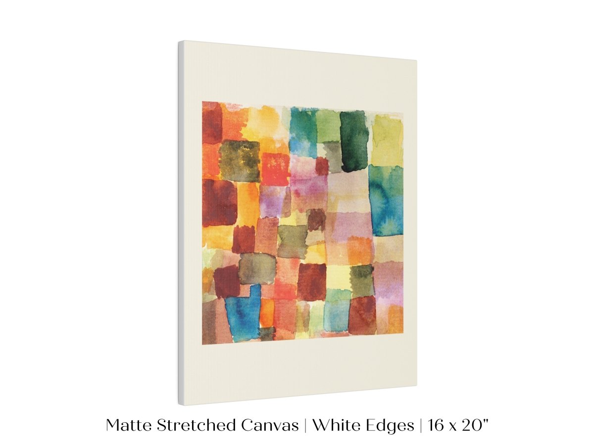 Abstract Watercolour Squares | Paul Klee | P31 - Single Art Prints - Piccolo Fiore Prints