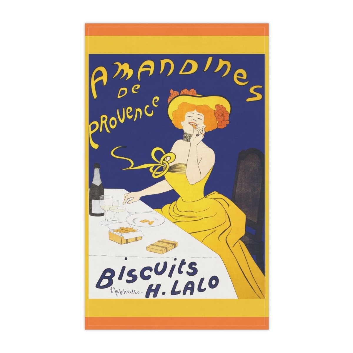 Amandines de Provence | Tea Towel - Tea Towel - Piccolo Fiore Prints