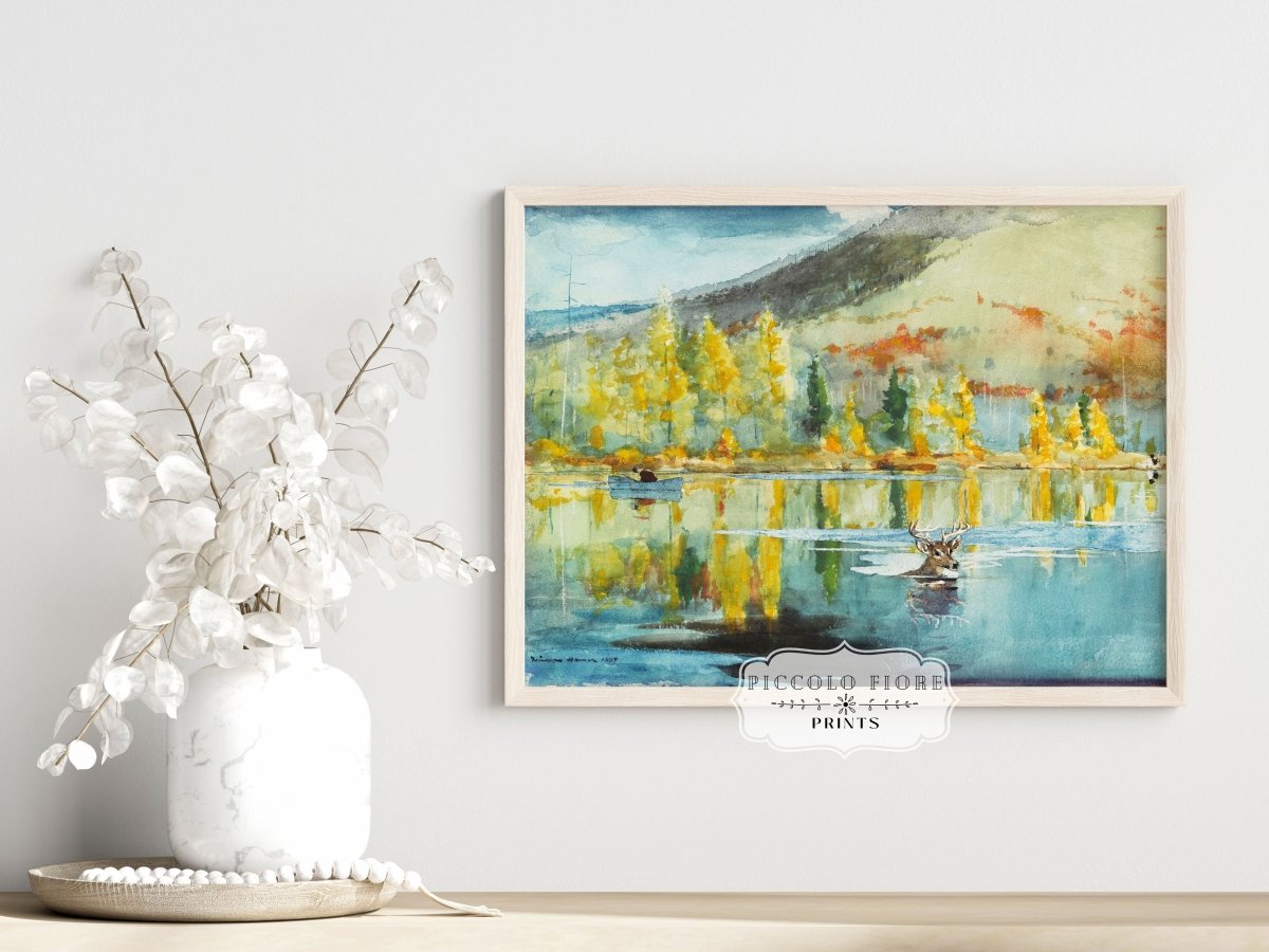 An October Day | P58 - Single Art Prints - Piccolo Fiore Prints