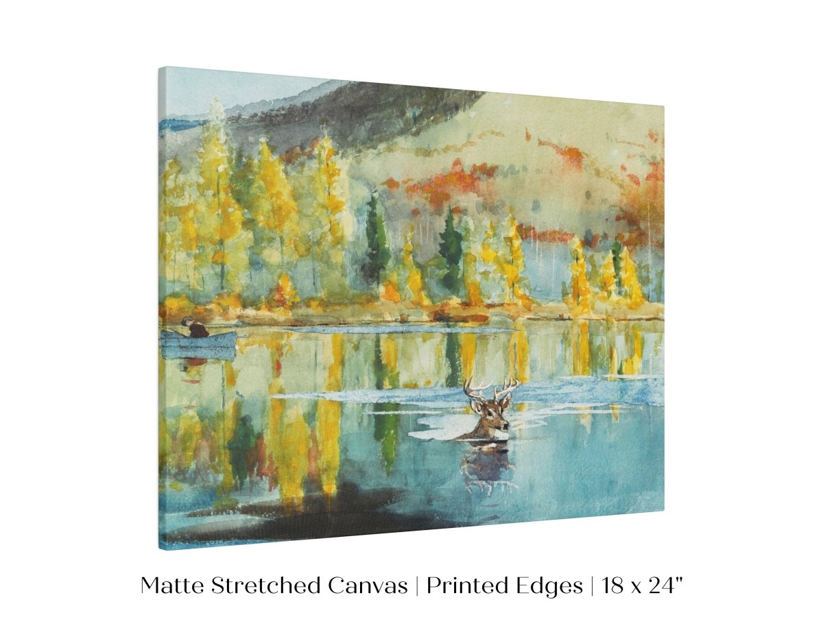 An October Day | P58 - Single Art Prints - Piccolo Fiore Prints