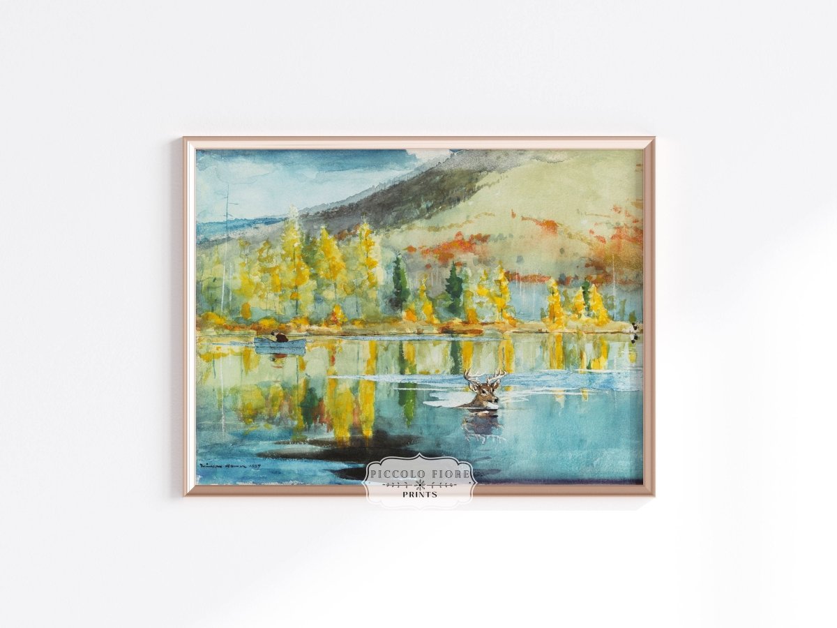 An October Day | P58 - Single Art Prints - Piccolo Fiore Prints