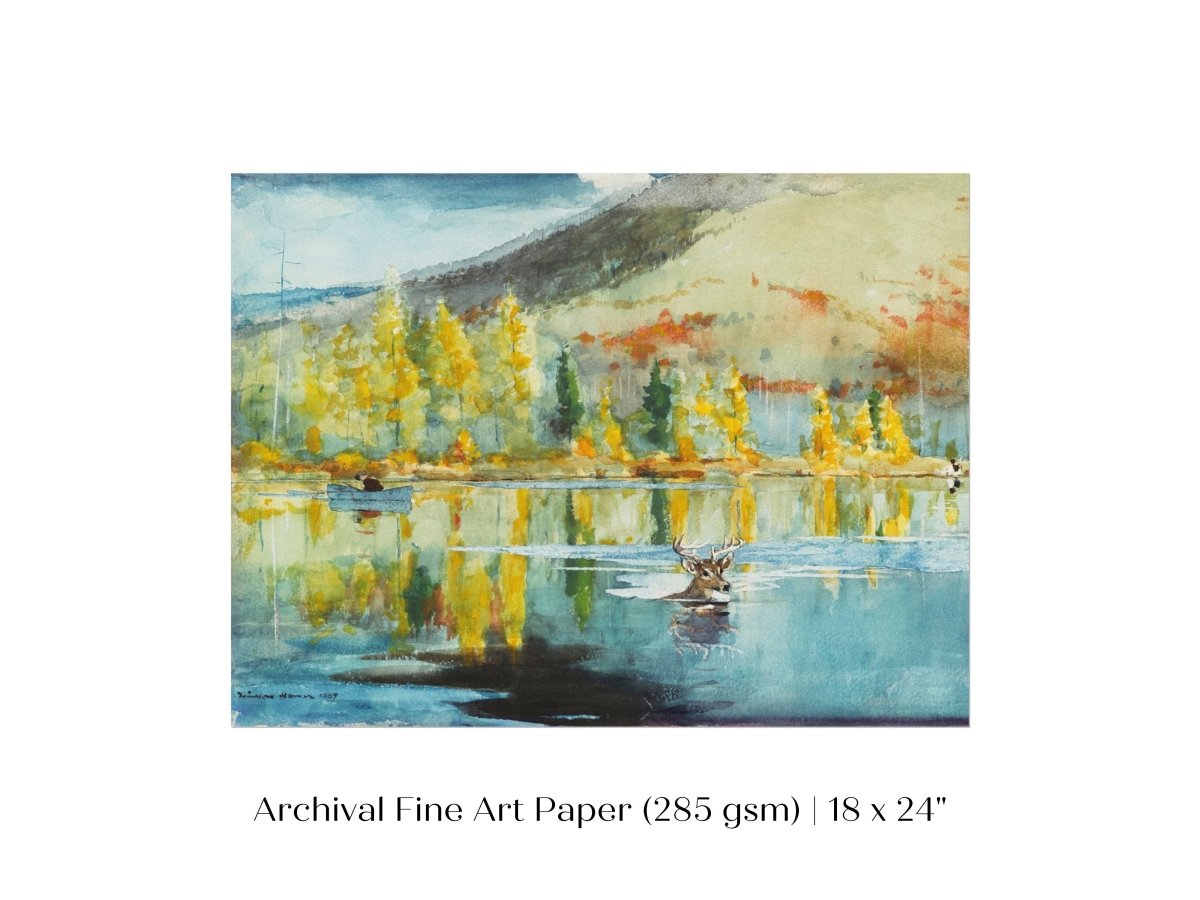 An October Day | P58 - Single Art Prints - Piccolo Fiore Prints