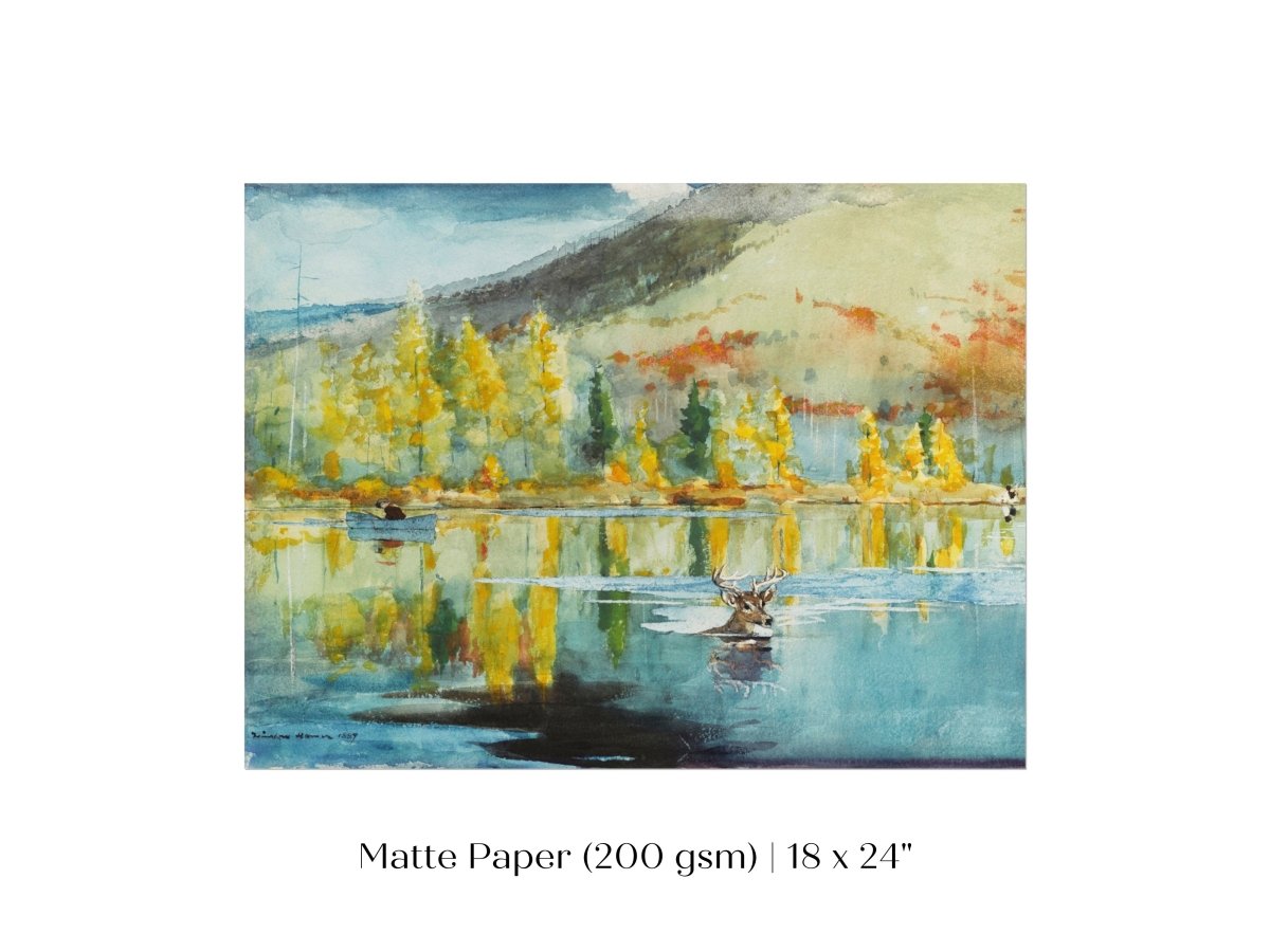An October Day | P58 - Single Art Prints - Piccolo Fiore Prints