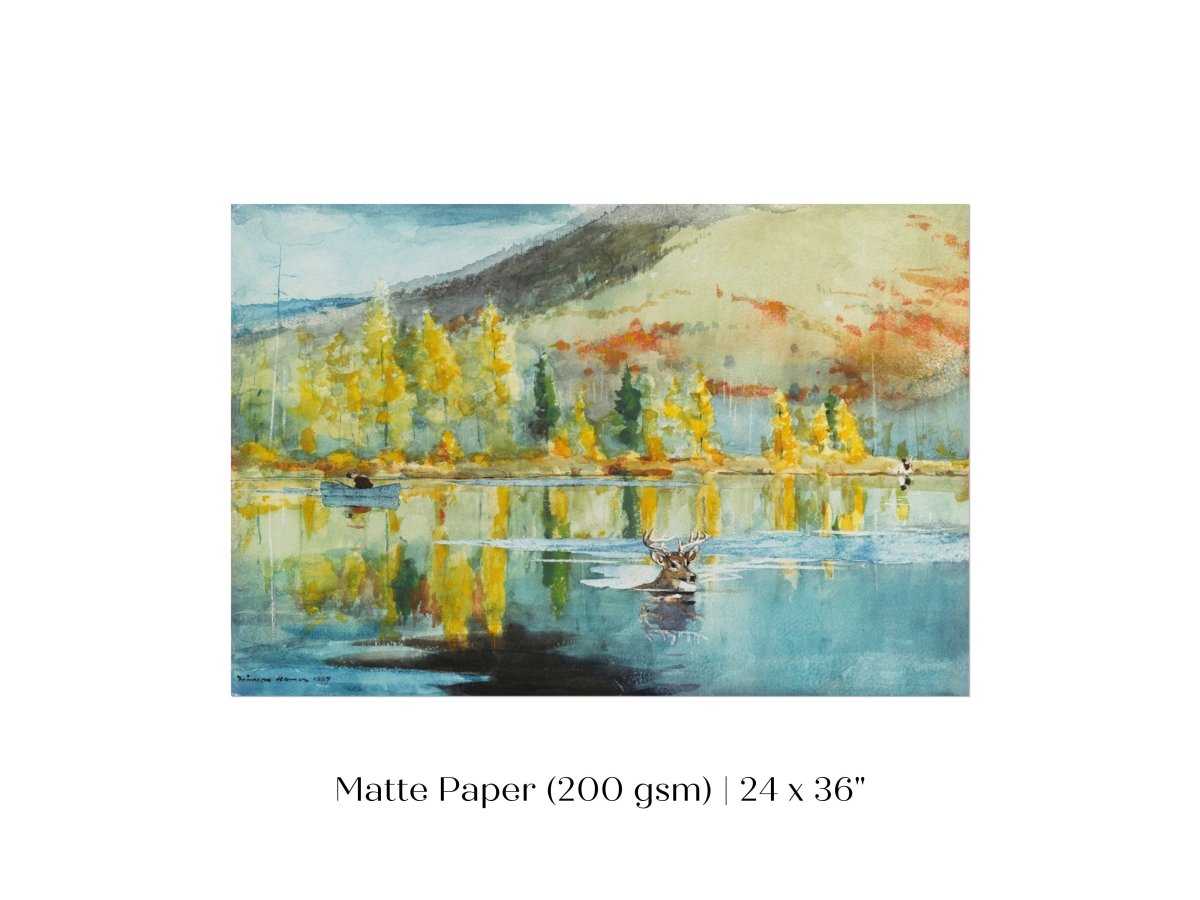 An October Day | P58 - Single Art Prints - Piccolo Fiore Prints