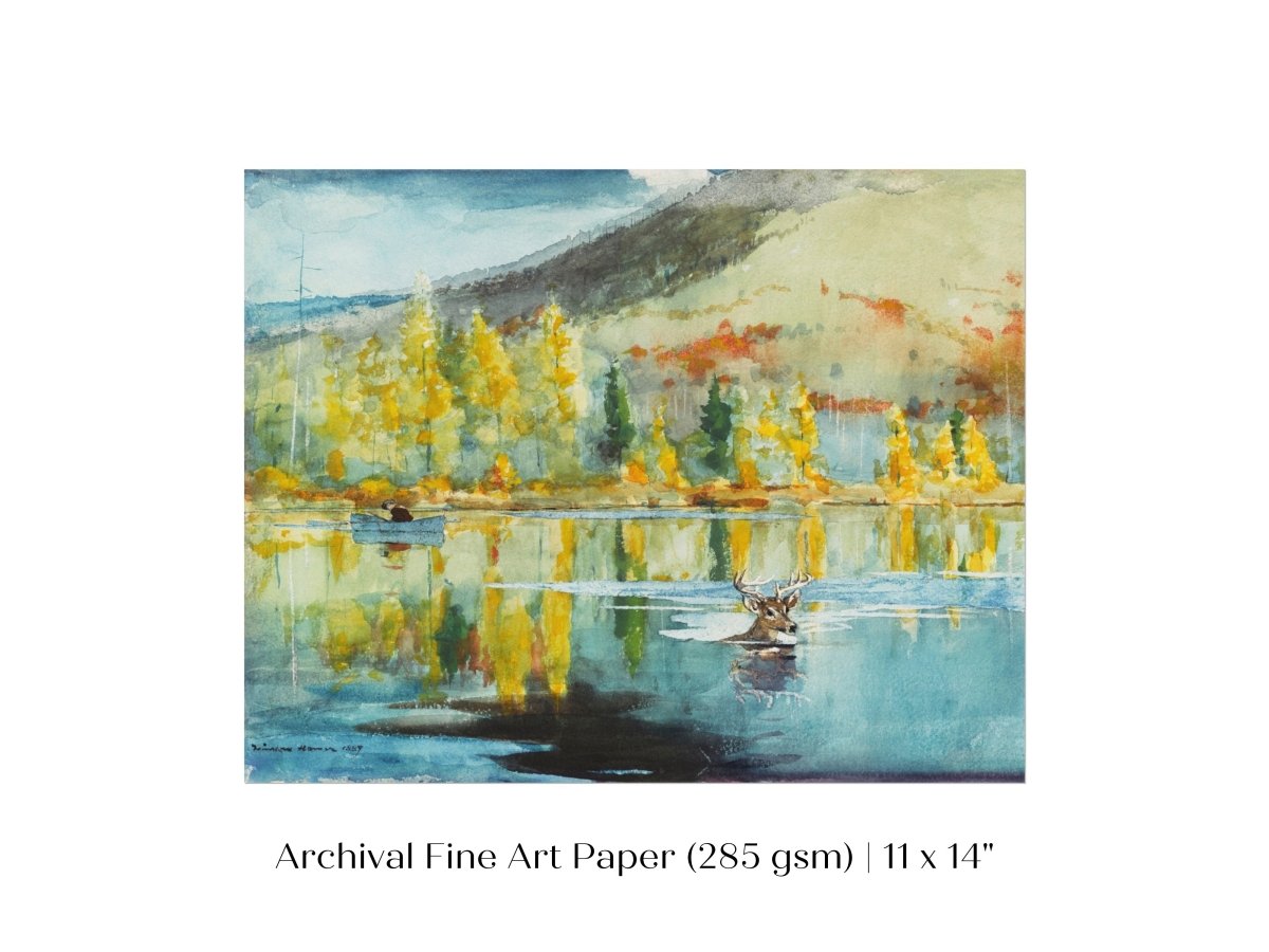 An October Day | P58 - Single Art Prints - Piccolo Fiore Prints