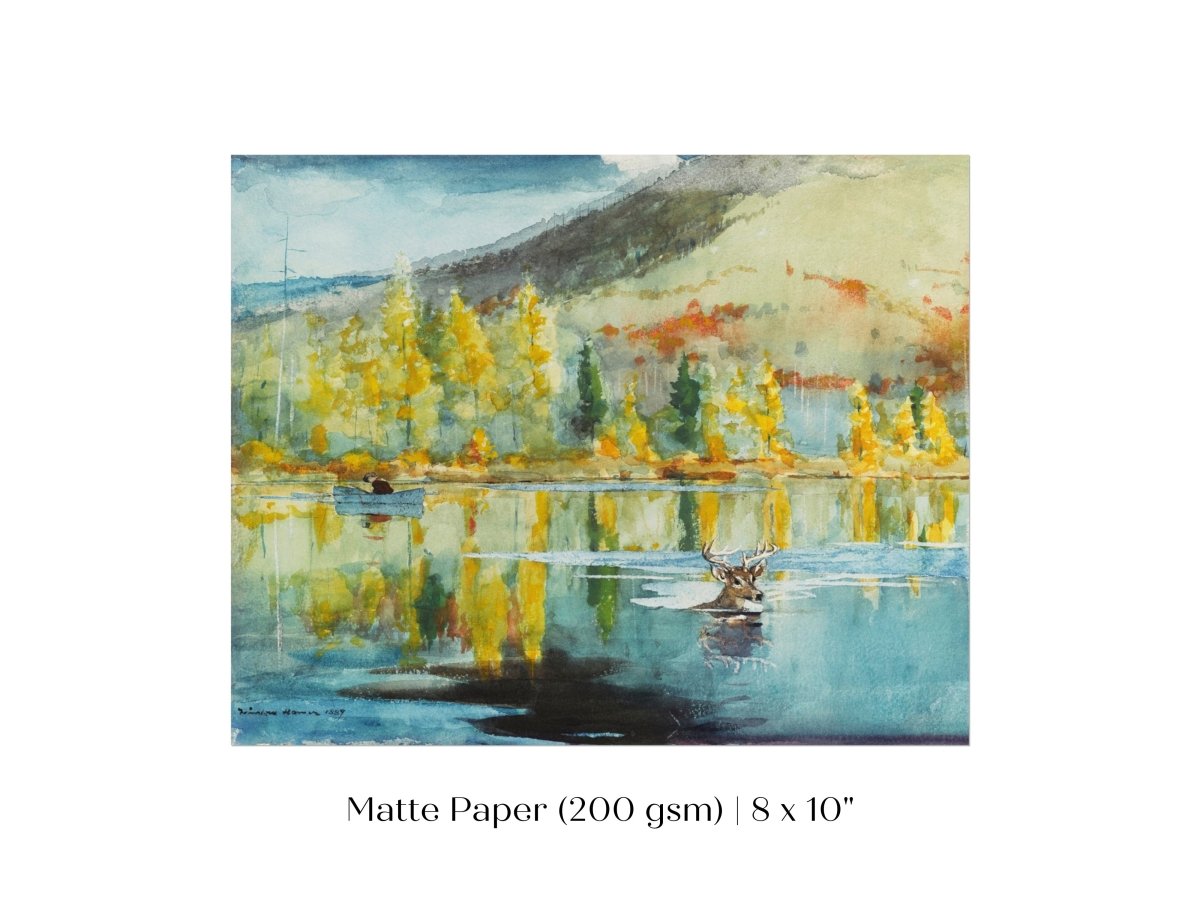 An October Day | P58 - Single Art Prints - Piccolo Fiore Prints