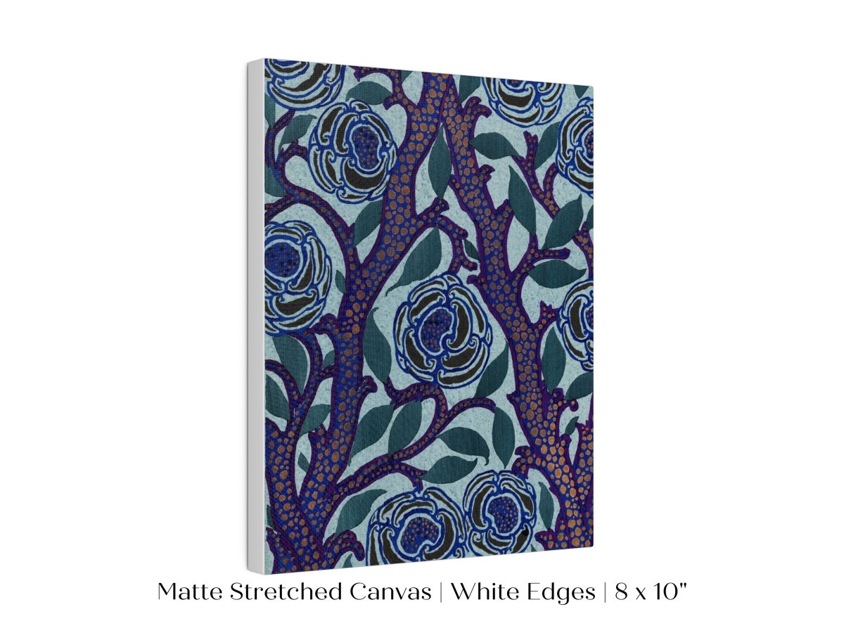 Art Deco Oriental Stencil Print | P210 - Single Art Prints - Piccolo Fiore Prints