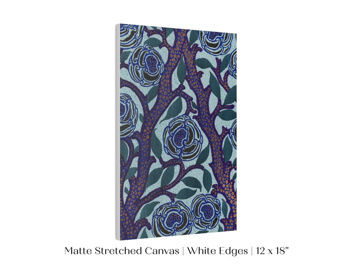 Art Deco Oriental Stencil Print | P210 - Single Art Prints - Piccolo Fiore Prints