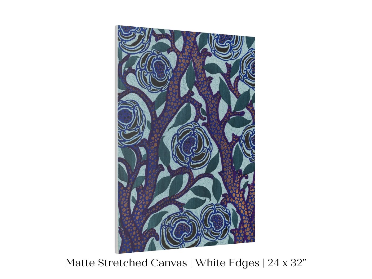 Art Deco Oriental Stencil Print | P210 - Single Art Prints - Piccolo Fiore Prints