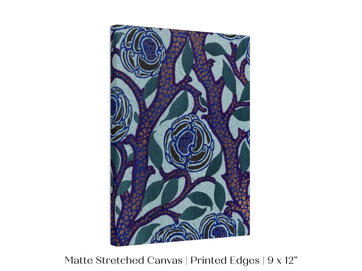 Art Deco Oriental Stencil Print | P210 - Single Art Prints - Piccolo Fiore Prints