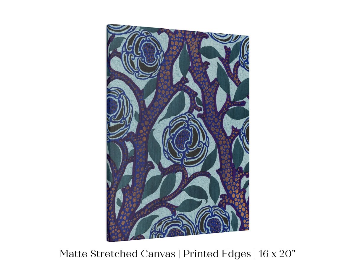 Art Deco Oriental Stencil Print | P210 - Single Art Prints - Piccolo Fiore Prints
