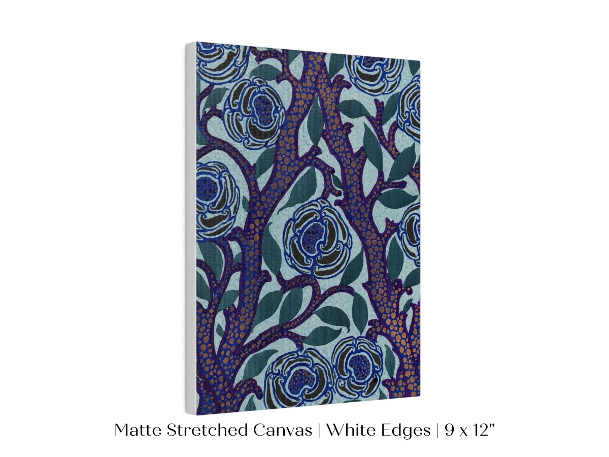 Art Deco Oriental Stencil Print | P210 - Single Art Prints - Piccolo Fiore Prints