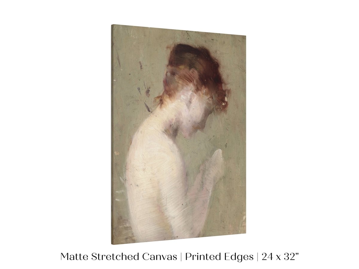 Auburn Nude | P374 - Single Art Prints - Piccolo Fiore Prints