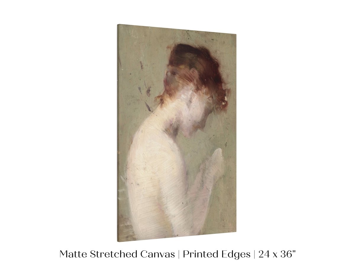 Auburn Nude | P374 - Single Art Prints - Piccolo Fiore Prints