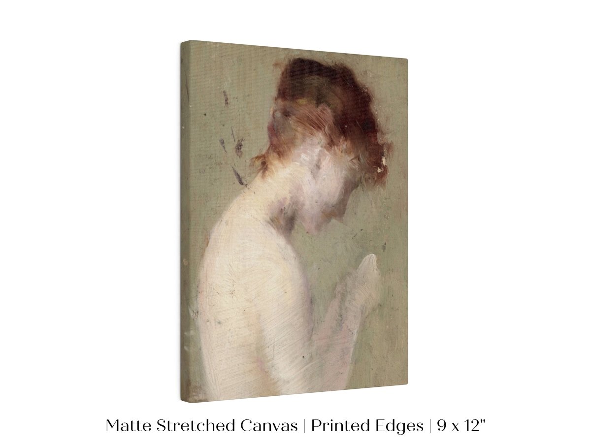 Auburn Nude | P374 - Single Art Prints - Piccolo Fiore Prints