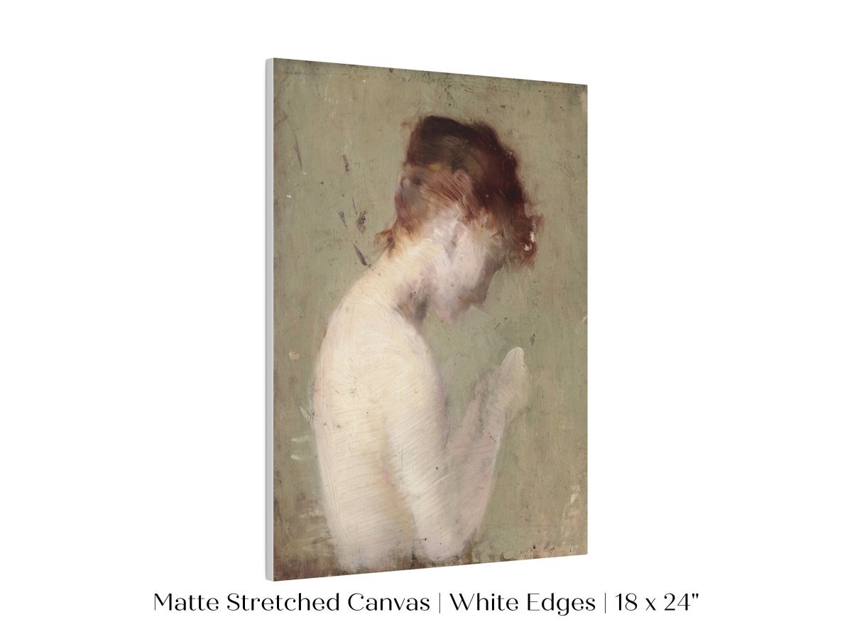 Auburn Nude | P374 - Single Art Prints - Piccolo Fiore Prints