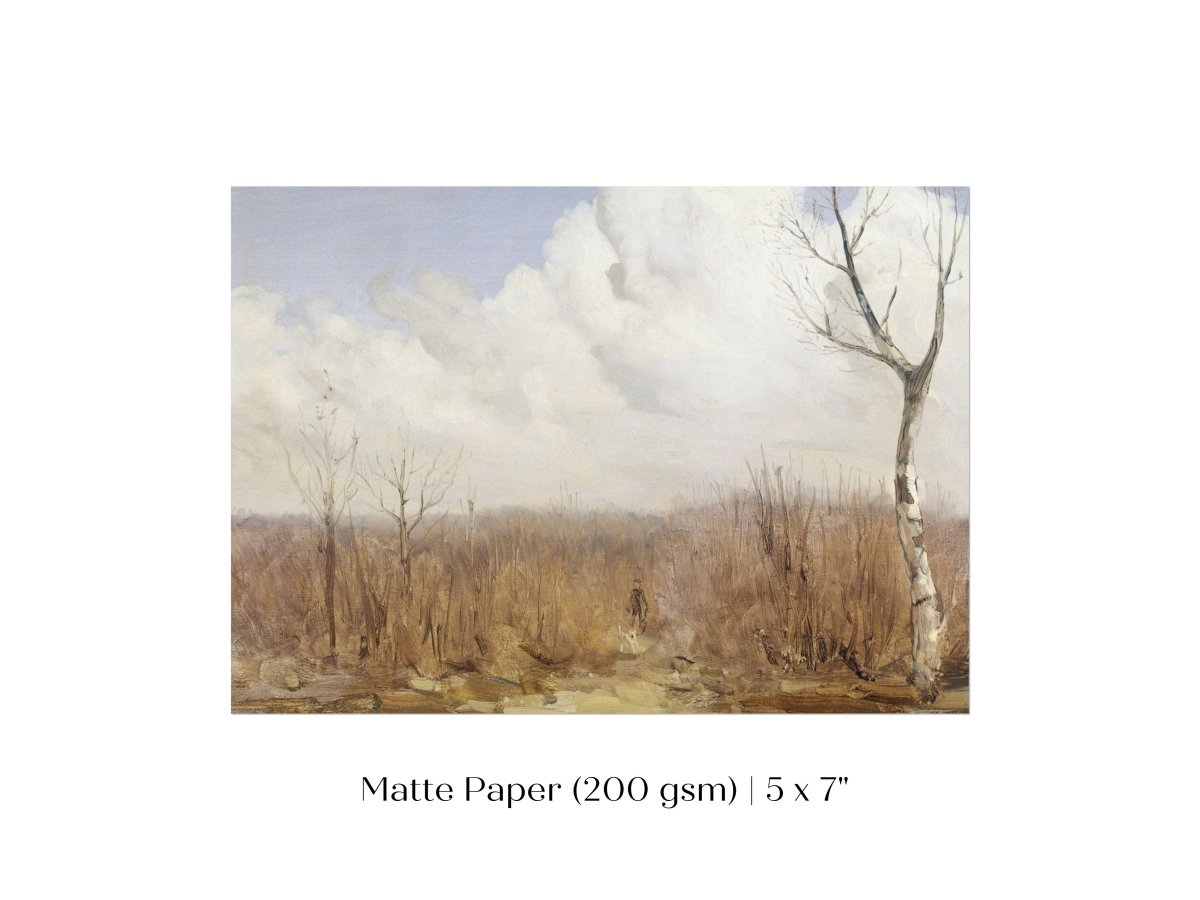 Autumn Day in the Woods | P311 - Single Art Prints - Piccolo Fiore Prints