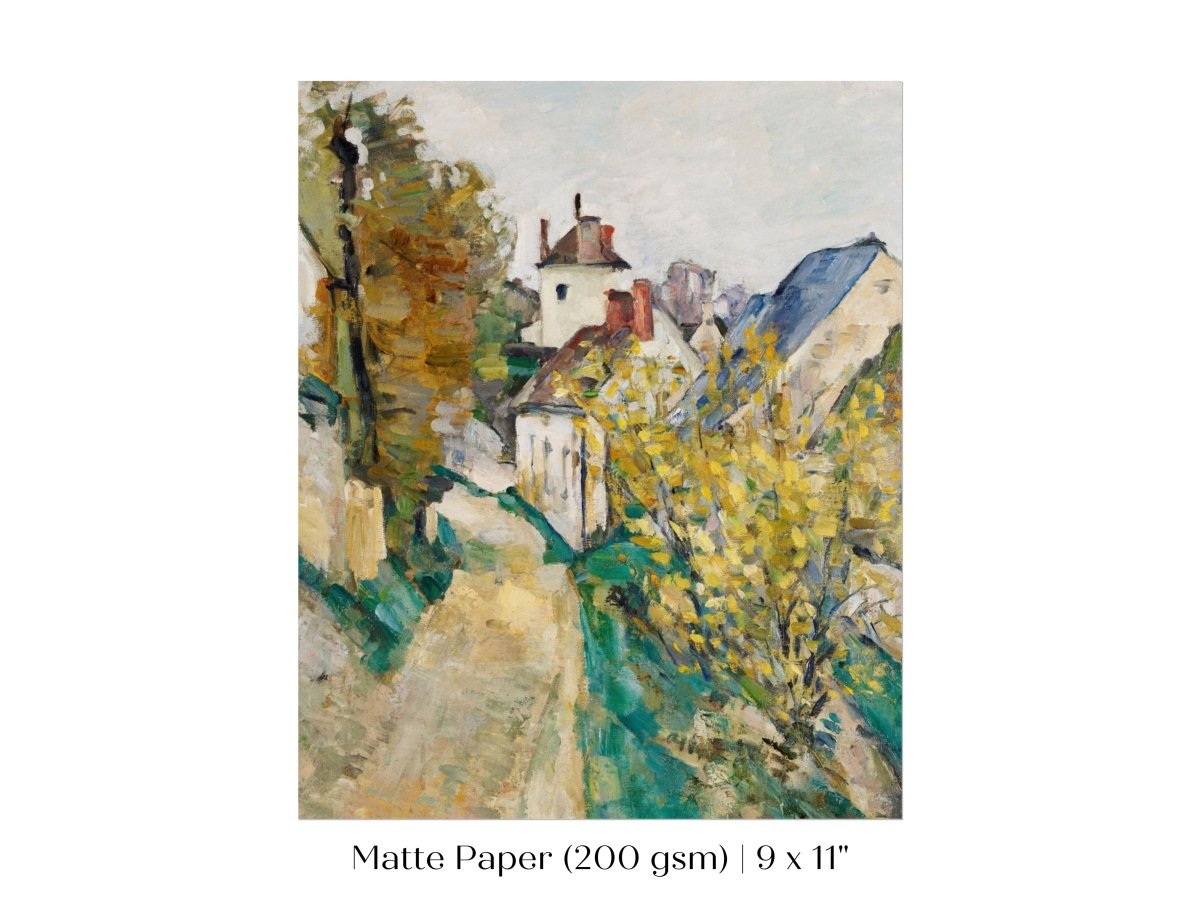 Auvers - sur - Oise | P358 - Single Art Prints - Piccolo Fiore Prints