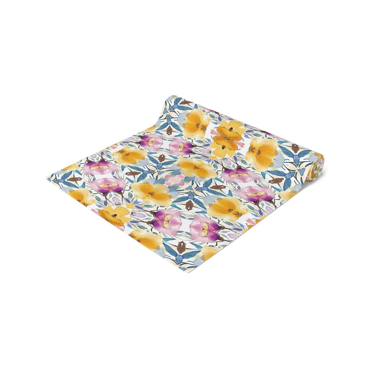 Aztec Floral Damask | Table Runner - Table Runner - Piccolo Fiore Prints