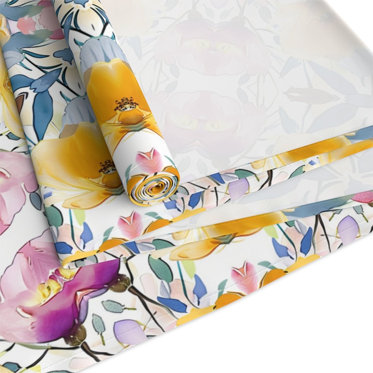 Aztec Floral Damask | Table Runner - Table Runner - Piccolo Fiore Prints