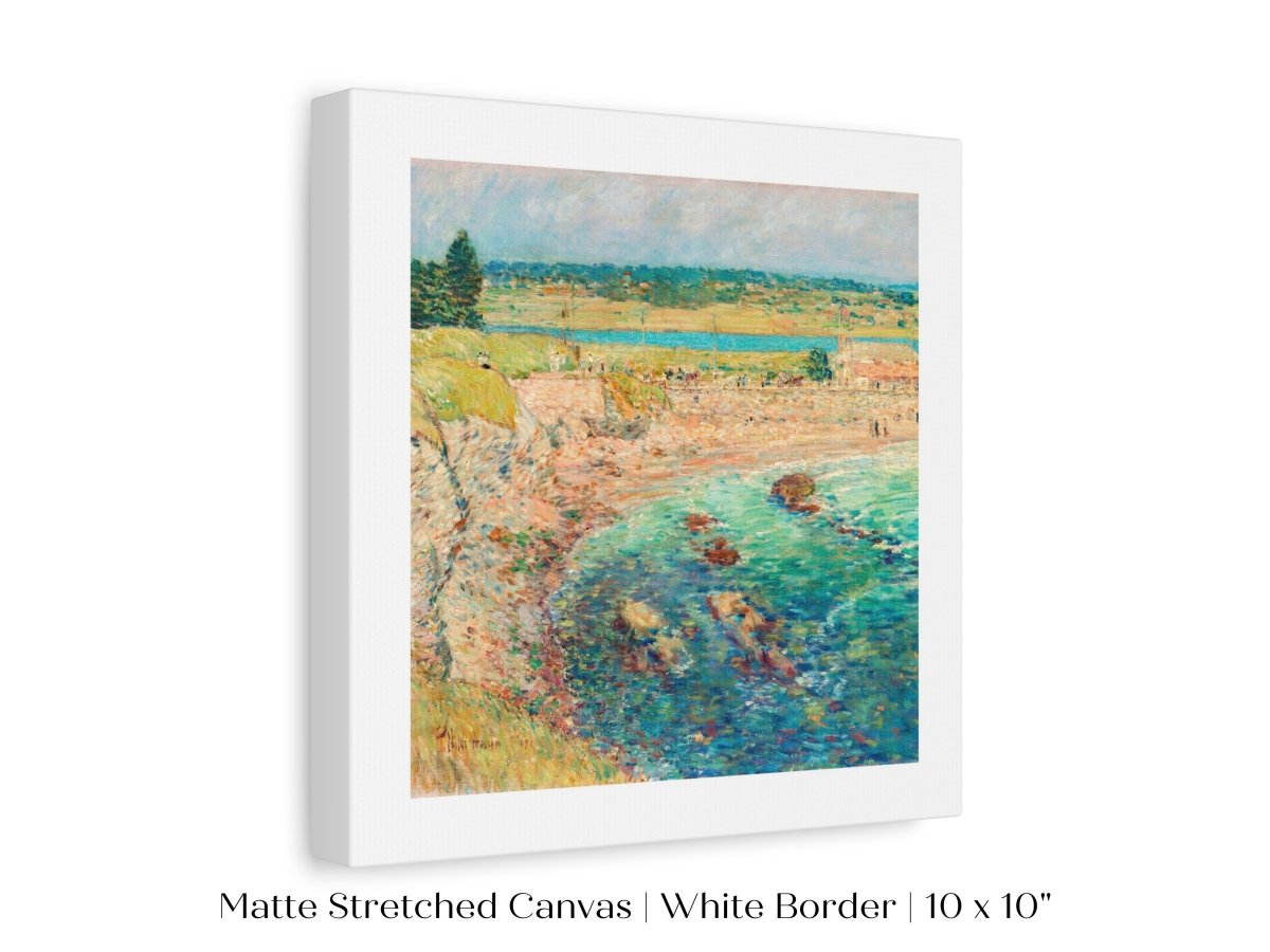 Bailey's Beach | P356 - Single Square Art Prints - Piccolo Fiore Prints