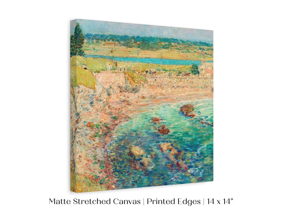 Bailey's Beach | P356 - Single Square Art Prints - Piccolo Fiore Prints