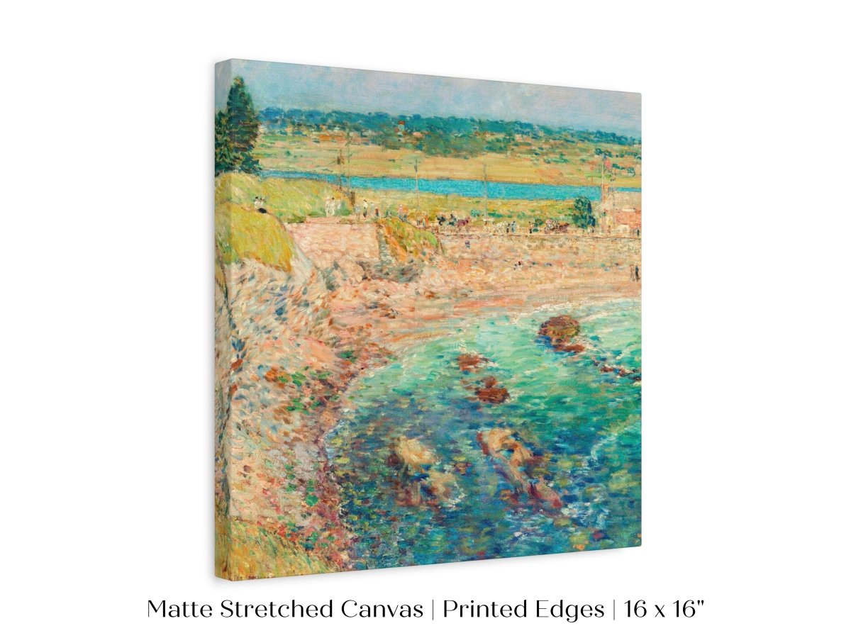 Bailey's Beach | P356 - Single Square Art Prints - Piccolo Fiore Prints