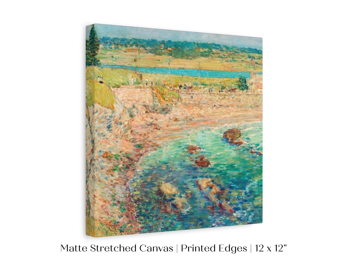 Bailey's Beach | P356 - Single Square Art Prints - Piccolo Fiore Prints