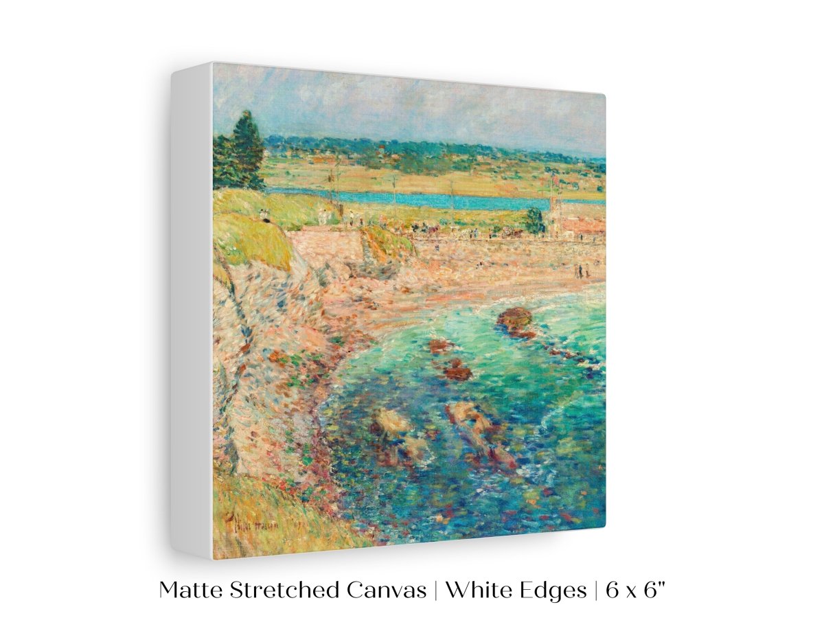 Bailey's Beach | P356 - Single Square Art Prints - Piccolo Fiore Prints