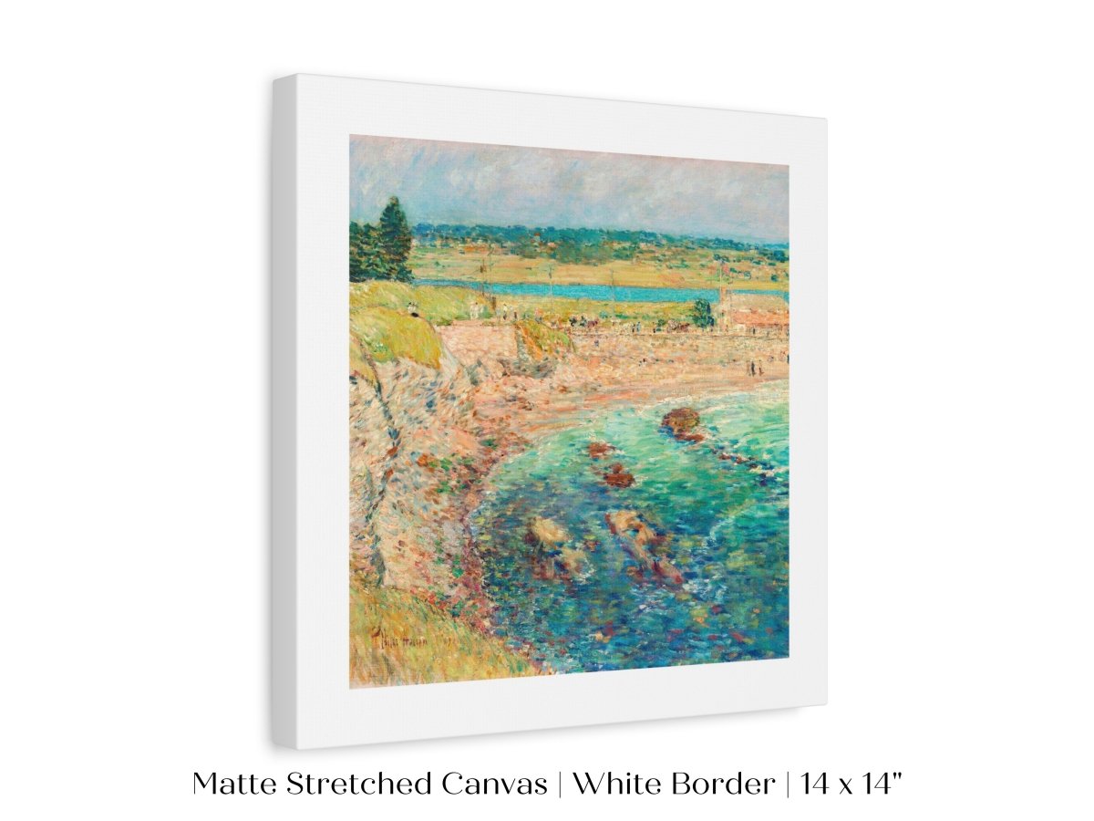 Bailey's Beach | P356 - Single Square Art Prints - Piccolo Fiore Prints