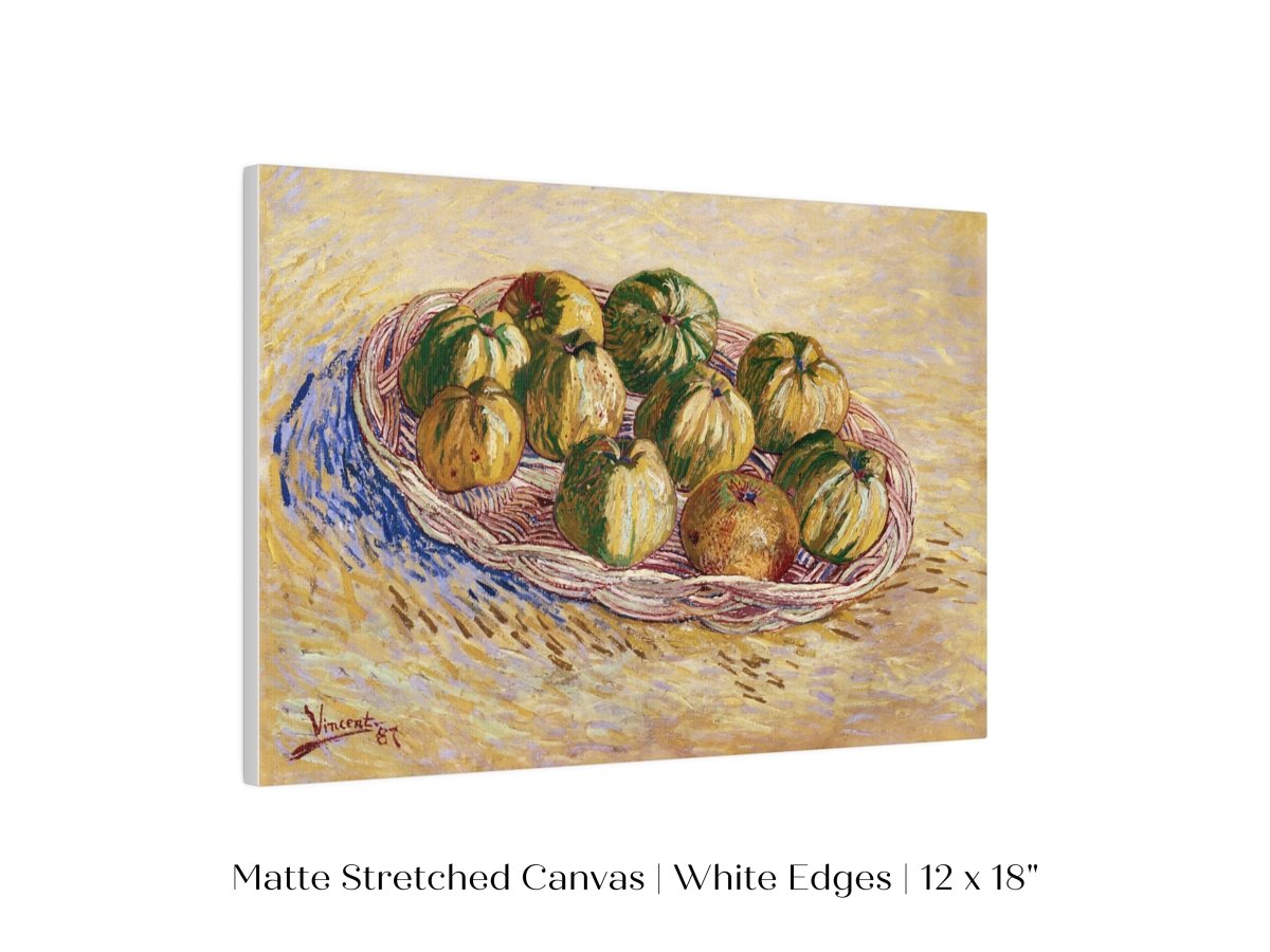 Basket of Apples | P27 - Single Art Prints - Piccolo Fiore Prints