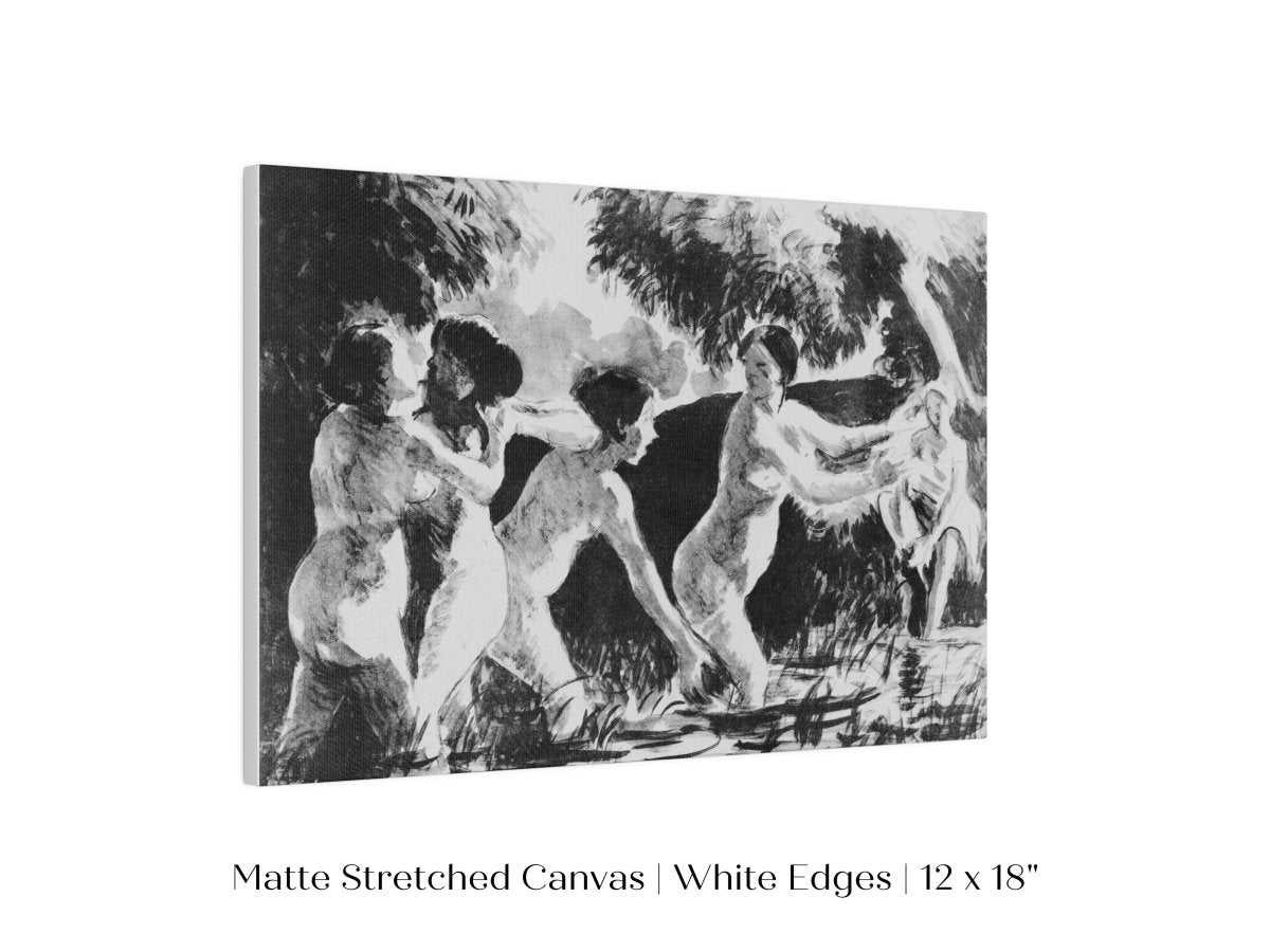 Bathing | P446 - Single Art Prints - Piccolo Fiore Prints
