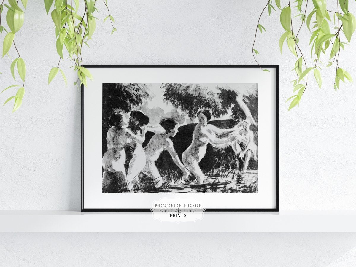 Bathing | P446 - Single Art Prints - Piccolo Fiore Prints