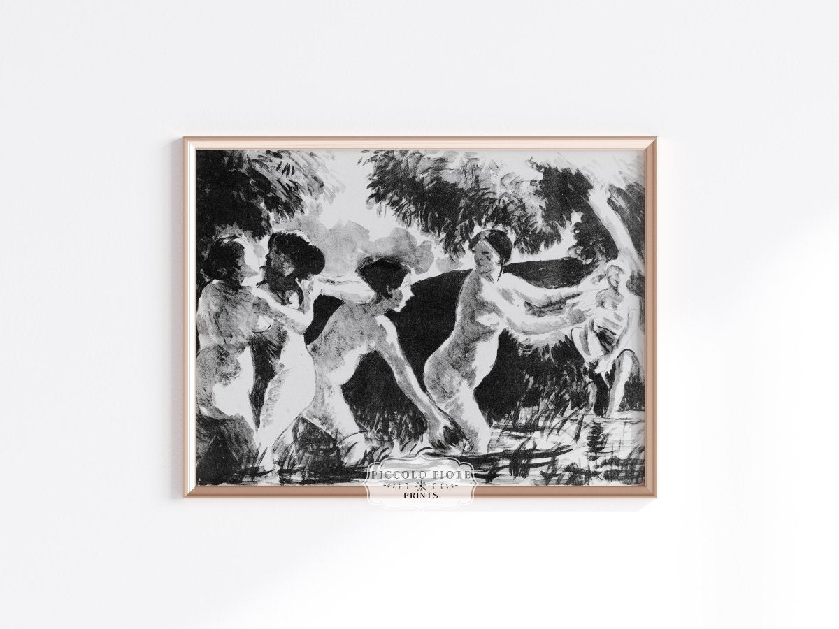 Bathing | P446 - Single Art Prints - Piccolo Fiore Prints