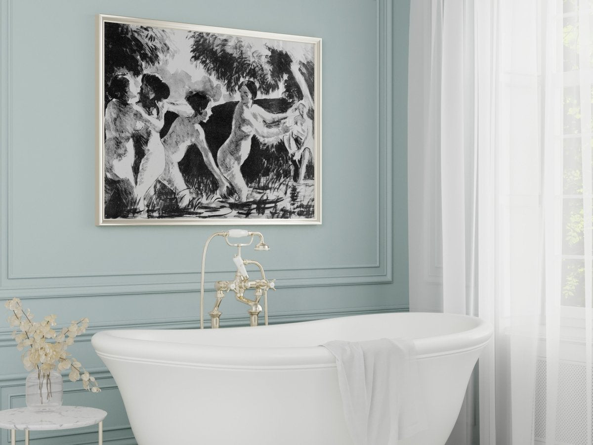 Bathing | P446 - Single Art Prints - Piccolo Fiore Prints