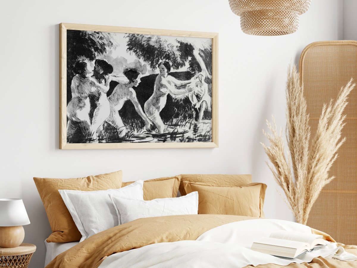 Bathing | P446 - Single Art Prints - Piccolo Fiore Prints