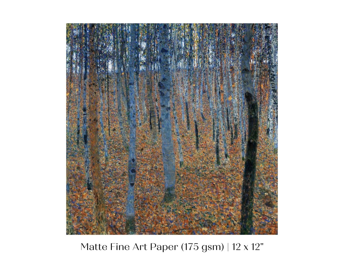 Beech Grove | P209 - Single Square Art Prints - Piccolo Fiore Prints