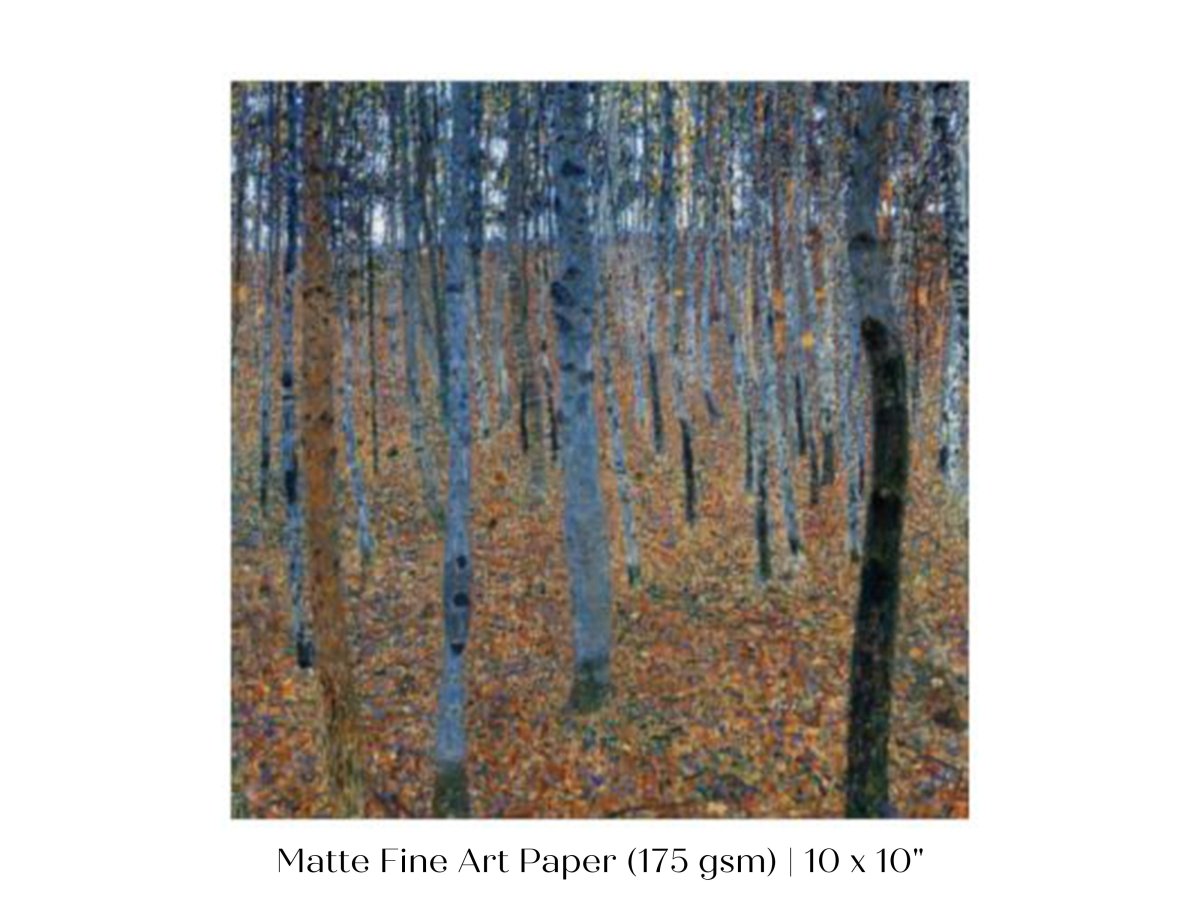 Beech Grove | P209 - Single Square Art Prints - Piccolo Fiore Prints