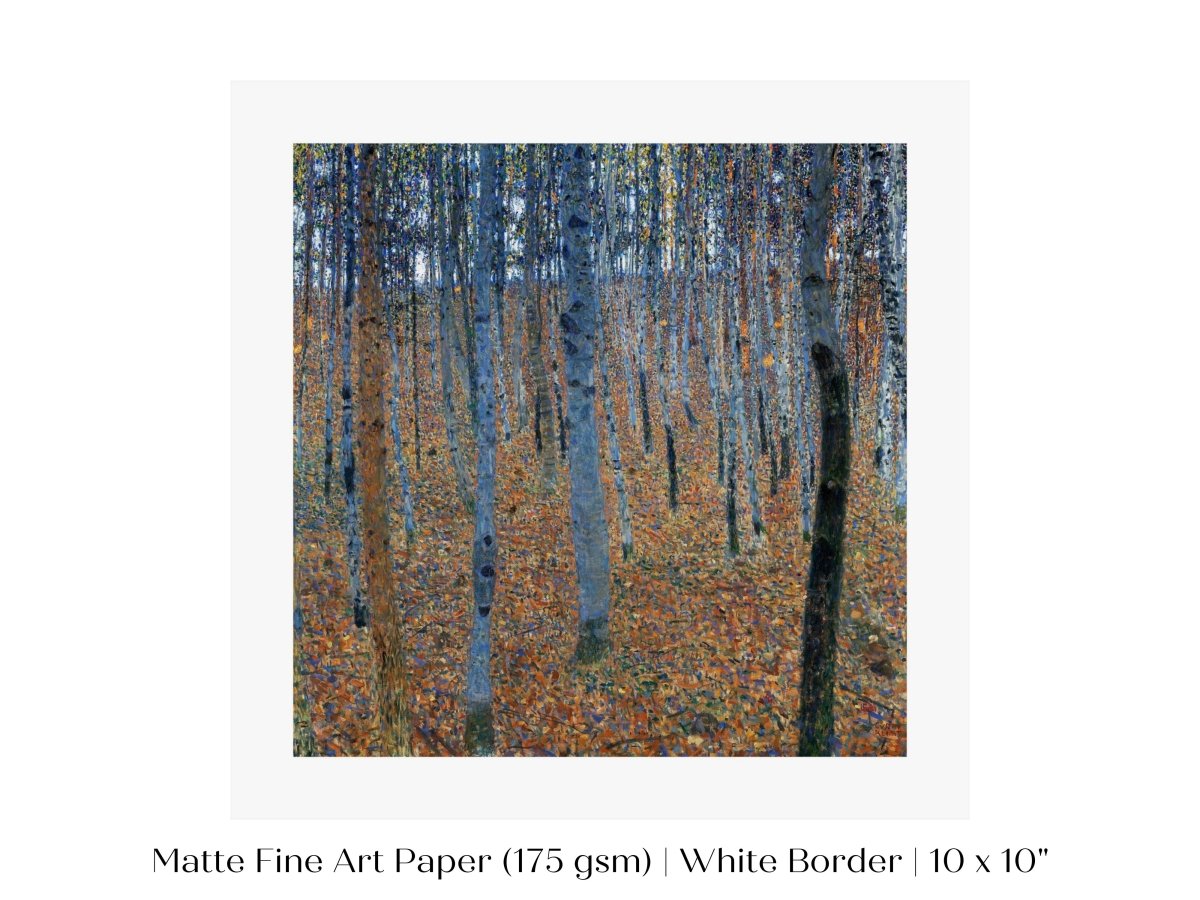 Beech Grove | P209 - Single Square Art Prints - Piccolo Fiore Prints