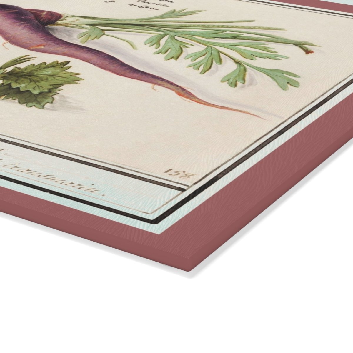 Beetroot | Glass Chopping Board - Glass Chopping Board - Piccolo Fiore Prints