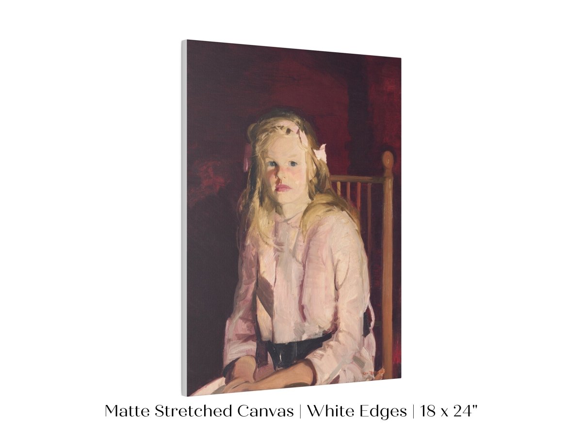 Blonde Haired Girl | P324 - Single Art Prints - Piccolo Fiore Prints