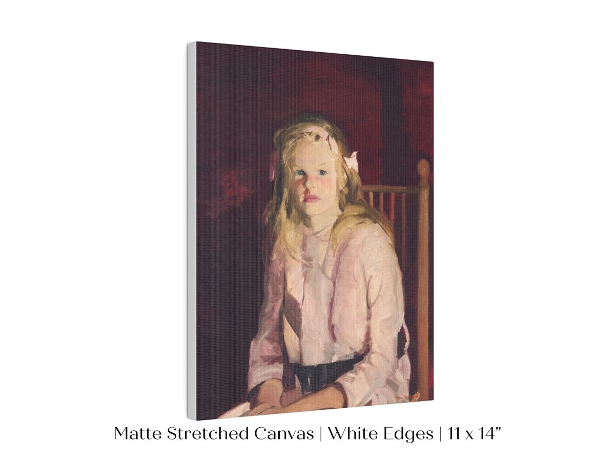 Blonde Haired Girl | P324 - Single Art Prints - Piccolo Fiore Prints