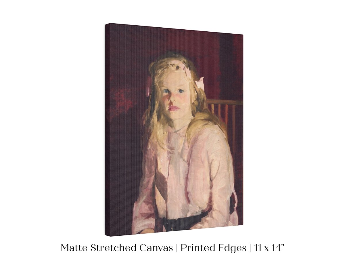 Blonde Haired Girl | P324 - Single Art Prints - Piccolo Fiore Prints