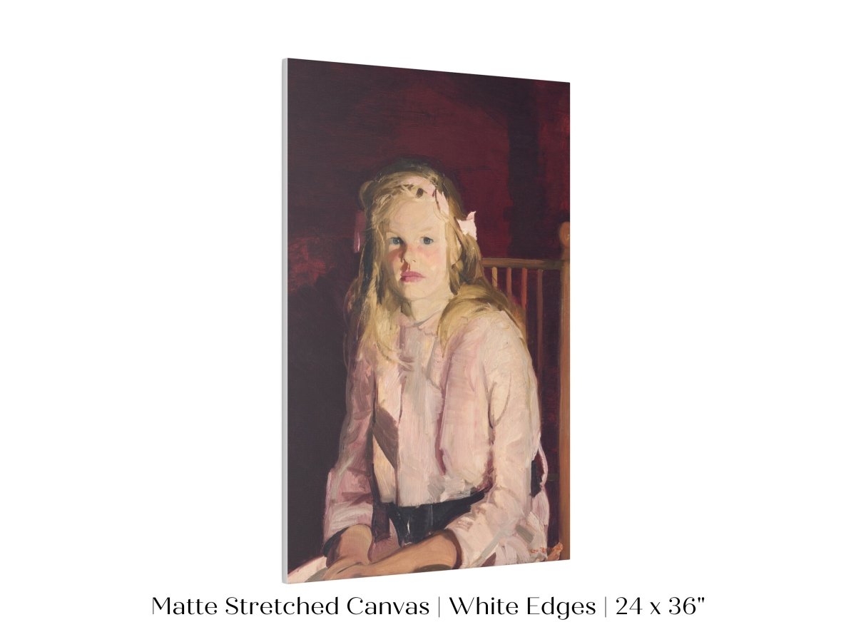 Blonde Haired Girl | P324 - Single Art Prints - Piccolo Fiore Prints